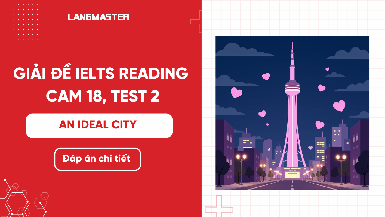 Giải đề IELTS Reading: An Ideal city - Cam 18, Test 2, Passage 3